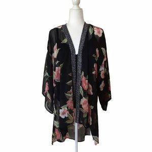 Band of Gypsies Kimono Style Midi Coverup Sz XS/S